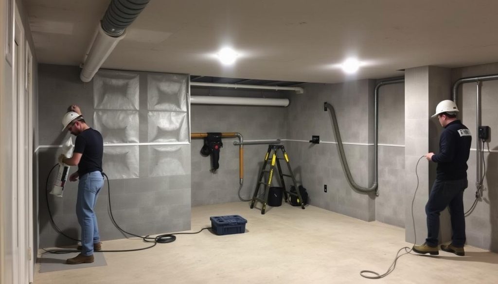 basement waterproofing