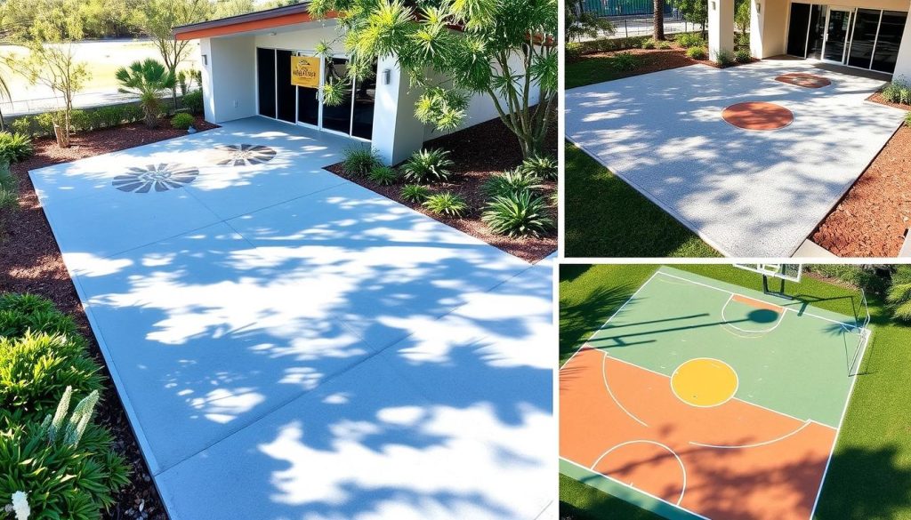 concrete resurfacing applications