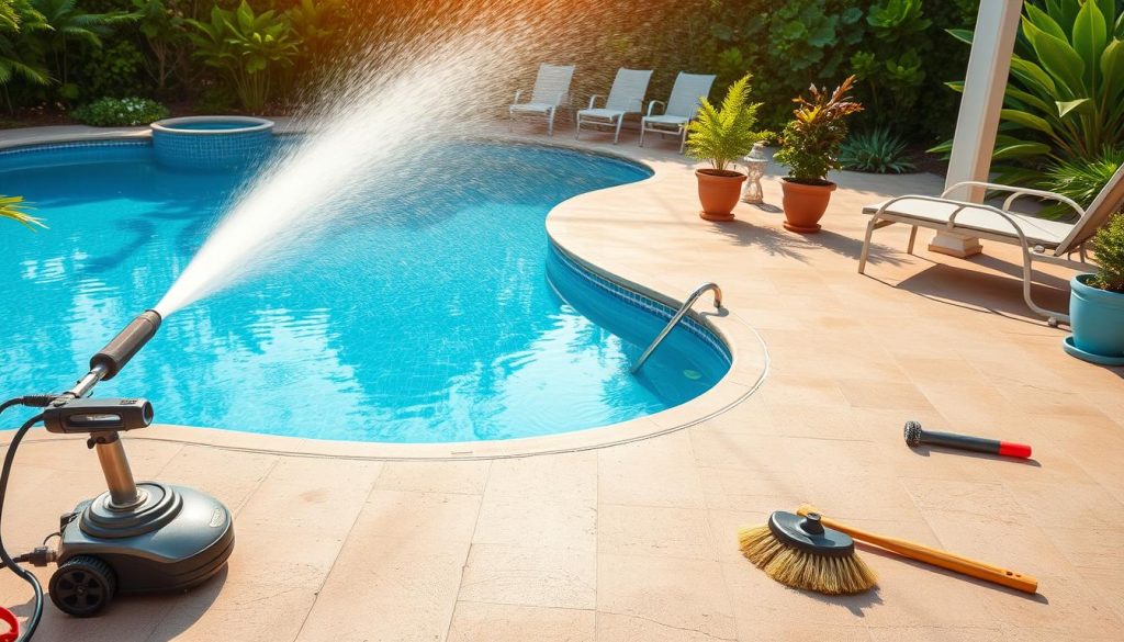 pool deck maintenance